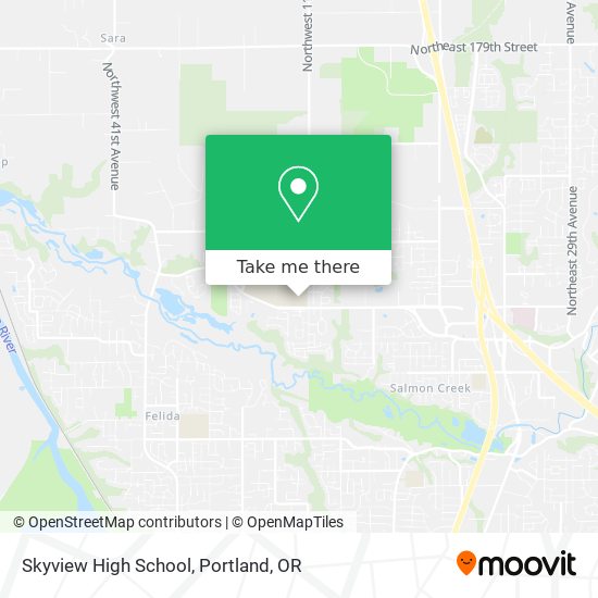 Skyview High School map