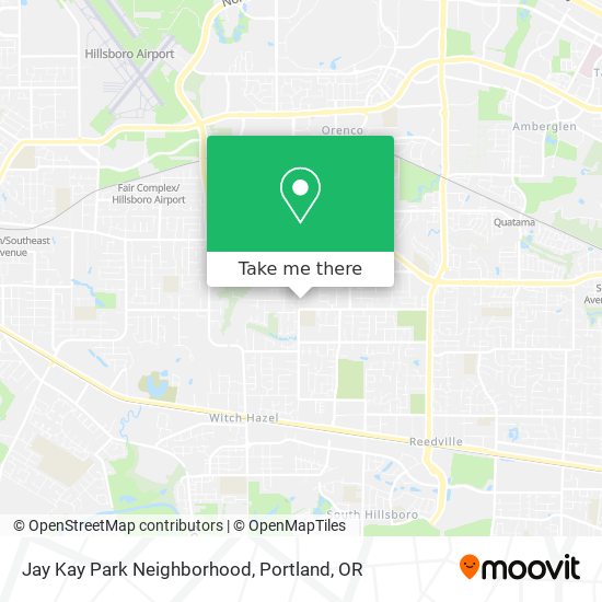 Mapa de Jay Kay Park Neighborhood
