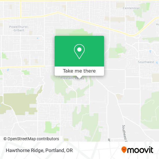 Hawthorne Ridge map