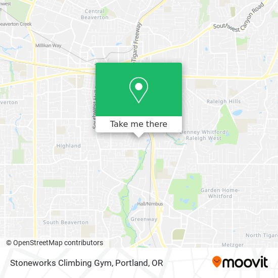 Mapa de Stoneworks Climbing Gym