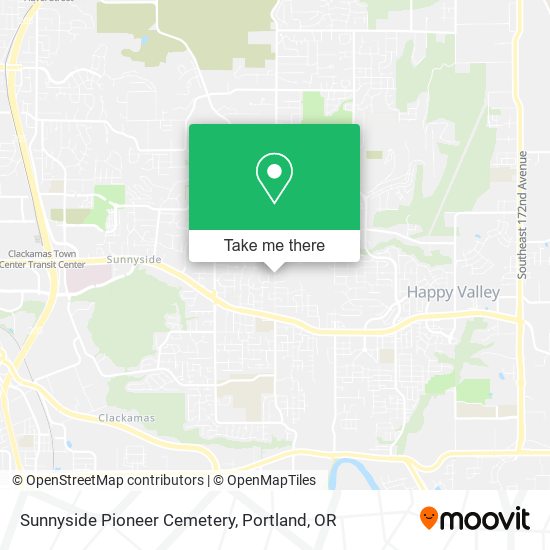 Mapa de Sunnyside Pioneer Cemetery