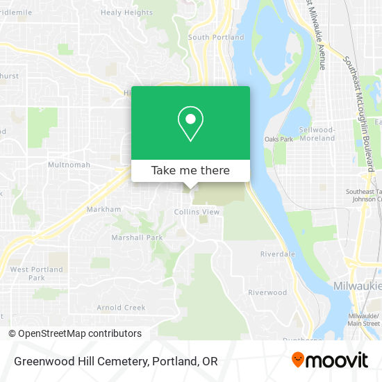 Mapa de Greenwood Hill Cemetery