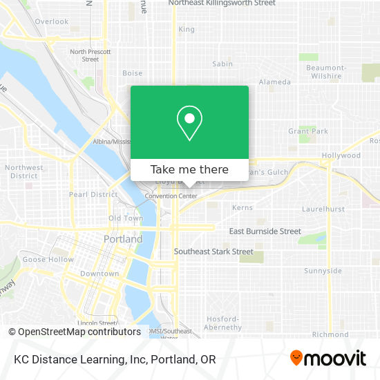 Mapa de KC Distance Learning, Inc