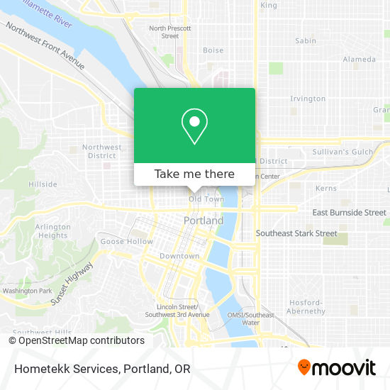 Hometekk Services map