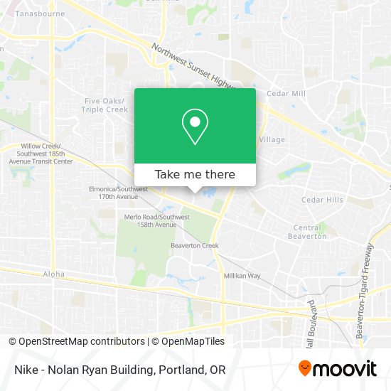 Nike - Nolan Ryan Building map