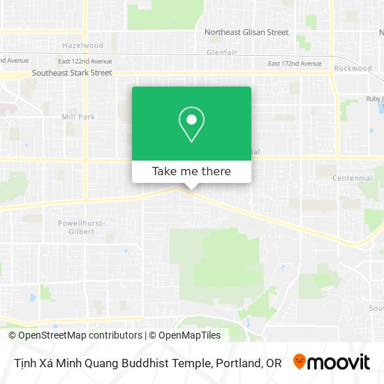 Mapa de Tịnh Xá Minh Quang Buddhist Temple