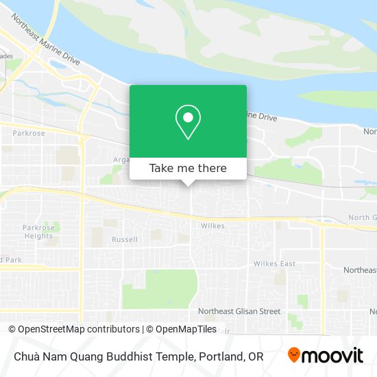 Mapa de Chuà Nam Quang Buddhist Temple