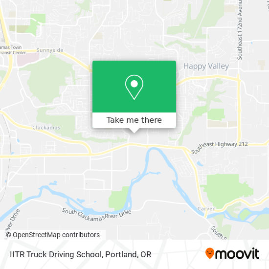 Mapa de IITR Truck Driving School