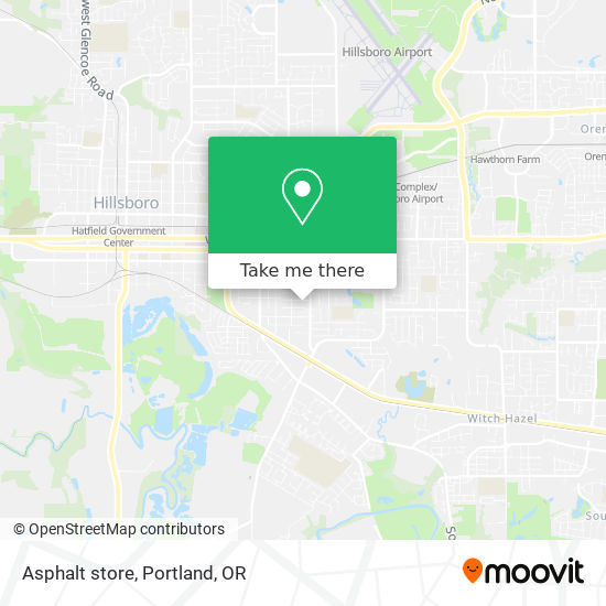 Asphalt store map