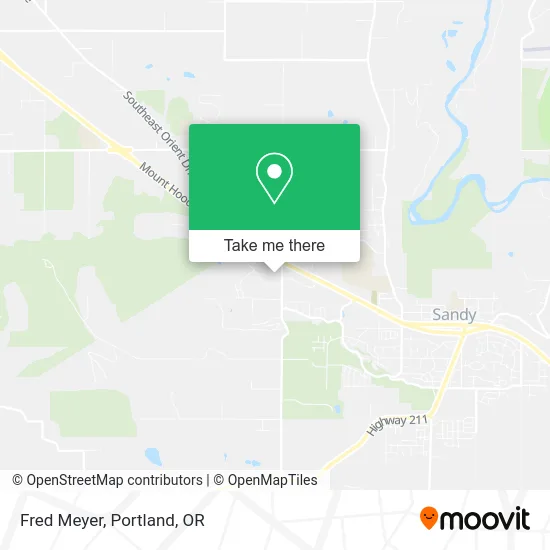 Fred Meyer map