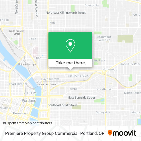 Mapa de Premiere Property Group Commercial