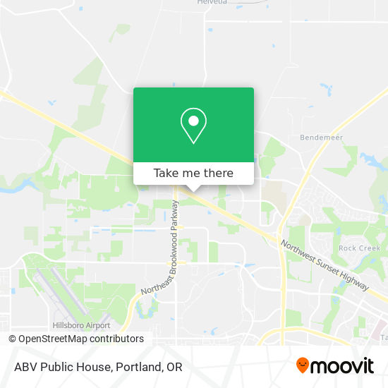 ABV Public House map