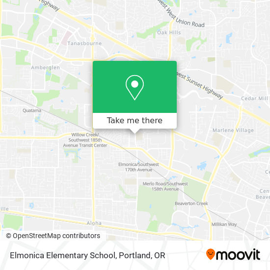 Mapa de Elmonica Elementary School
