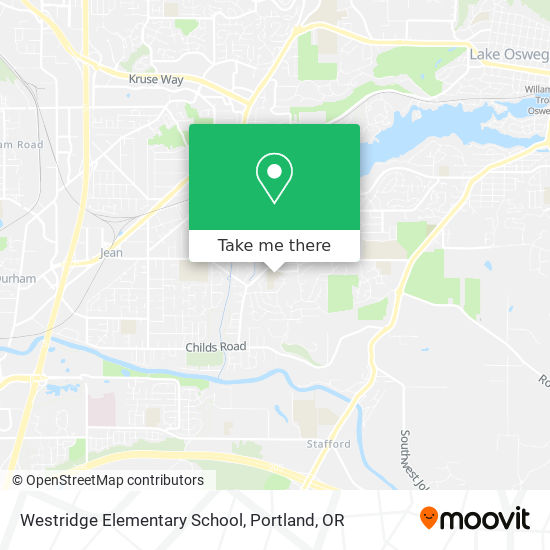 Mapa de Westridge Elementary School