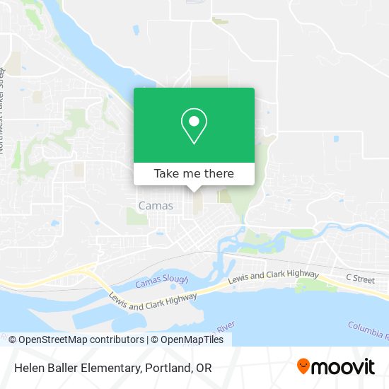 Helen Baller Elementary map