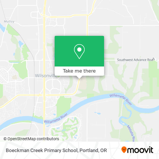 Mapa de Boeckman Creek Primary School