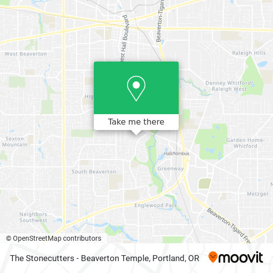 Mapa de The Stonecutters - Beaverton Temple