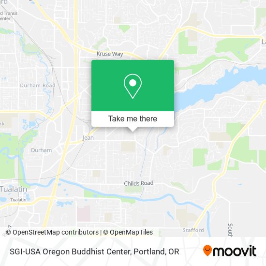 SGI-USA Oregon Buddhist Center map