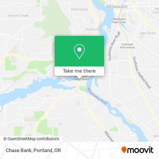 Chase Bank map