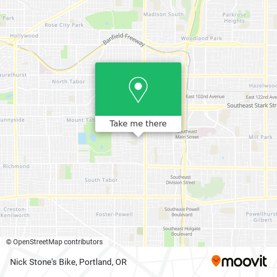 Nick Stone's Bike map