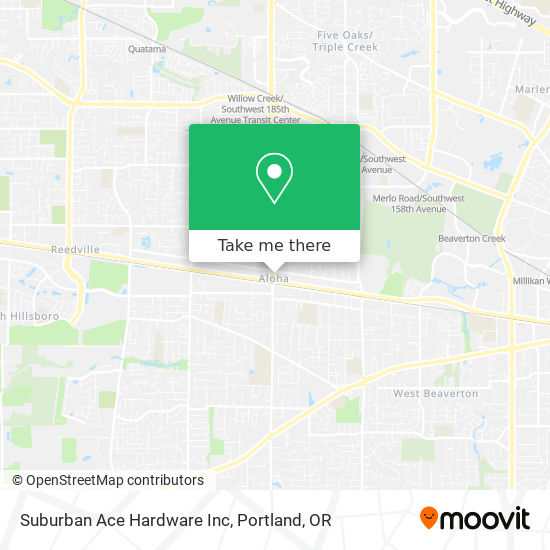 Mapa de Suburban Ace Hardware Inc