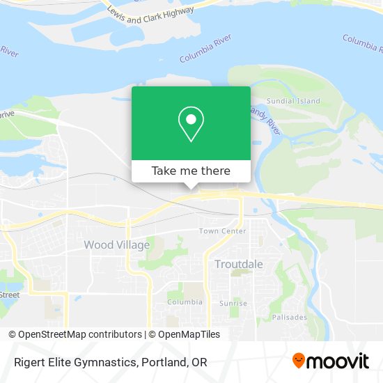 Rigert Elite Gymnastics map