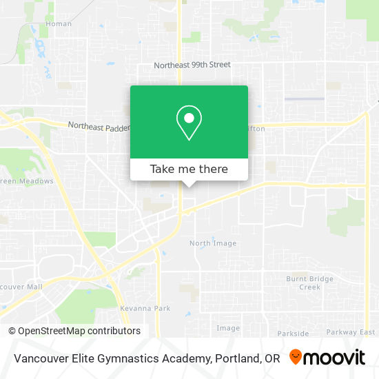 Vancouver Elite Gymnastics Academy map