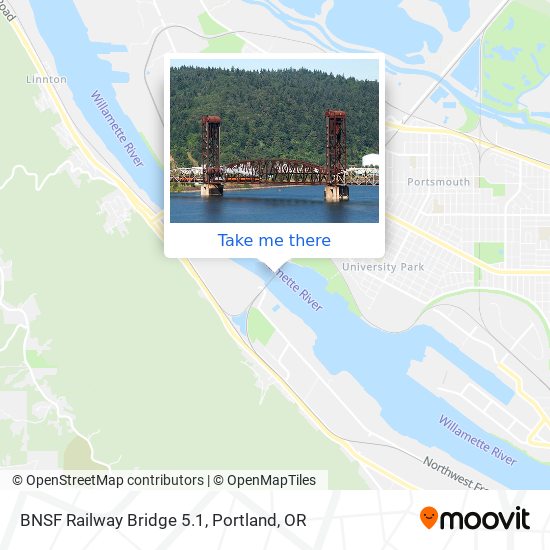 BNSF Railway Bridge 5.1 map