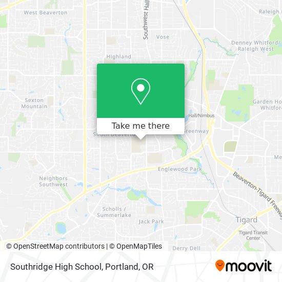 Mapa de Southridge High School