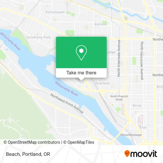 Beach map