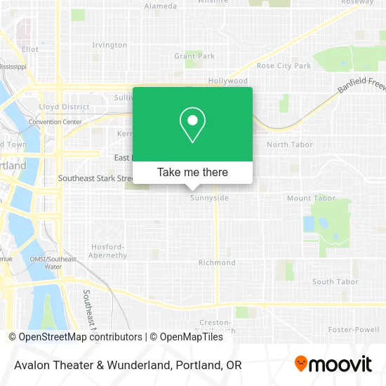 Mapa de Avalon Theater & Wunderland