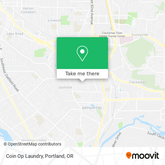 Coin Op Laundry map