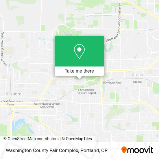 Mapa de Washington County Fair Complex