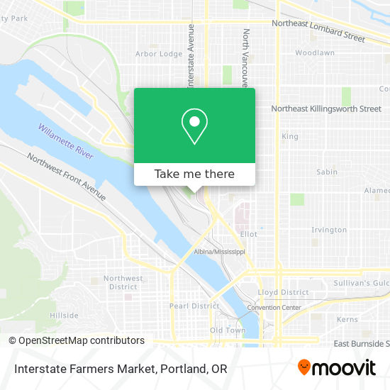 Interstate Farmers Market map