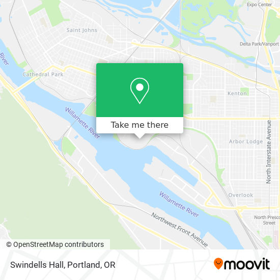 Swindells Hall map