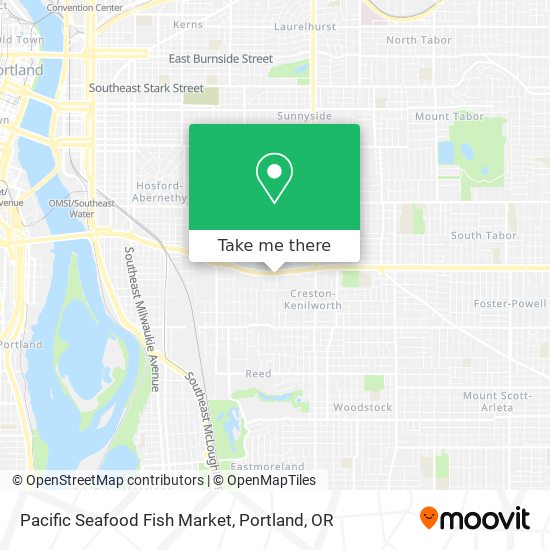 Pacific Seafood Fish Market map