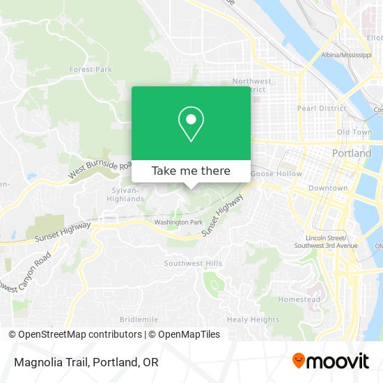 Magnolia Trail map