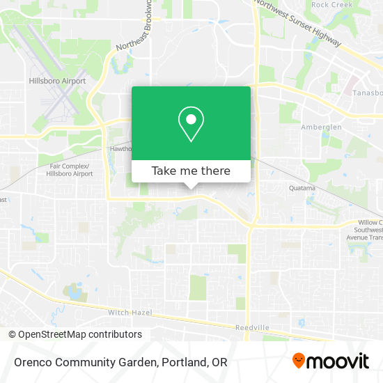 Mapa de Orenco Community Garden