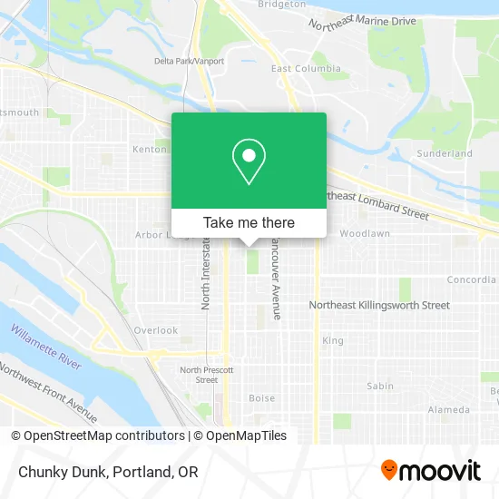 Mapa de Chunky Dunk