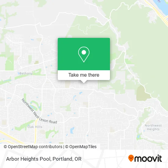 Mapa de Arbor Heights Pool