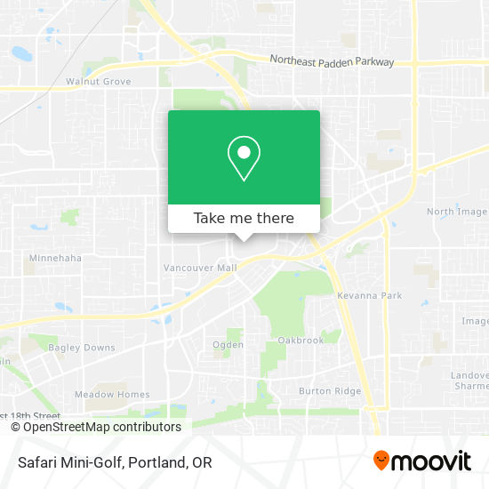 Mapa de Safari Mini-Golf
