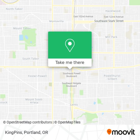 KingPins map