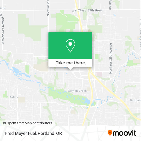 Fred Meyer Fuel map