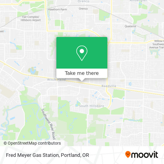 Fred Meyer Gas Station map