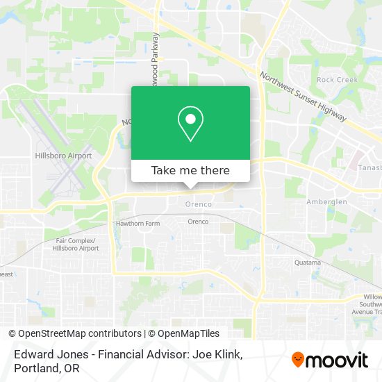 Mapa de Edward Jones - Financial Advisor: Joe Klink