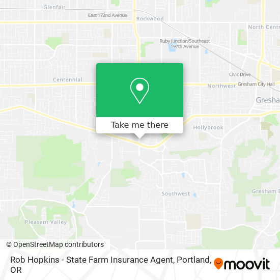 Mapa de Rob Hopkins - State Farm Insurance Agent