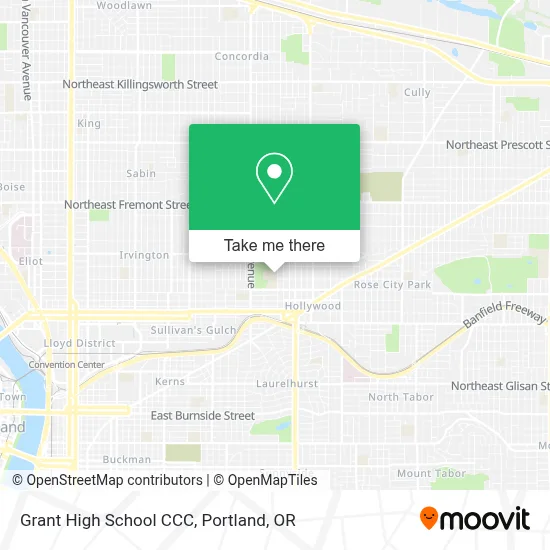 Grant High School CCC map