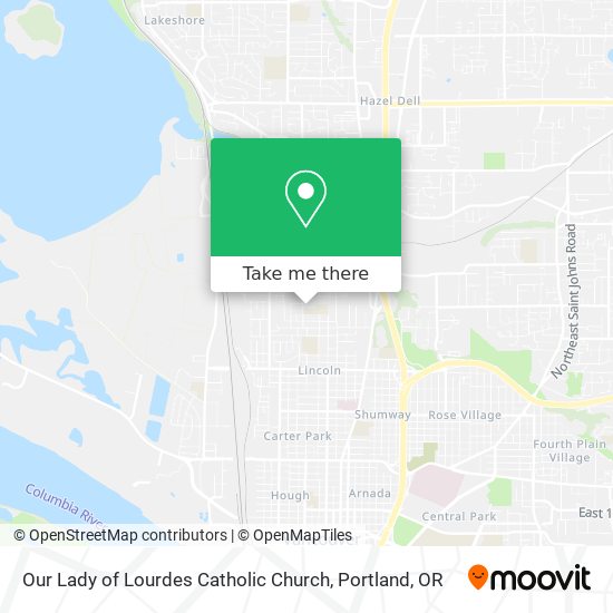 Mapa de Our Lady of Lourdes Catholic Church