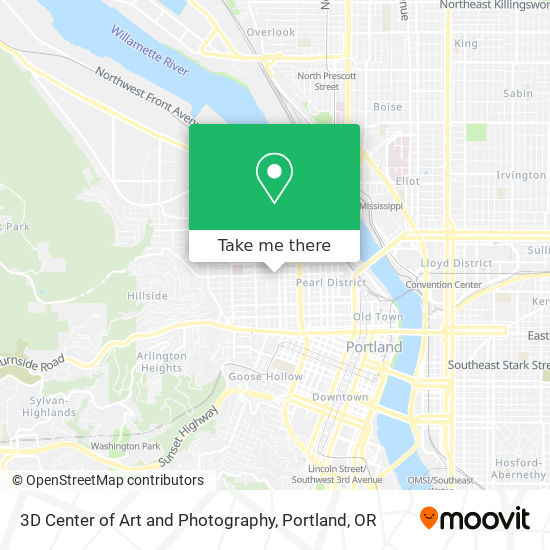 Mapa de 3D Center of Art and Photography
