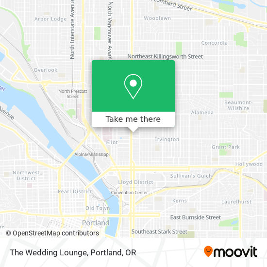 Mapa de The Wedding Lounge